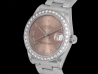 Rolex Datejust 31 Rosa Oyster Pink Flamingo Roman Dial Diamonds Bezel  Watch  78240 